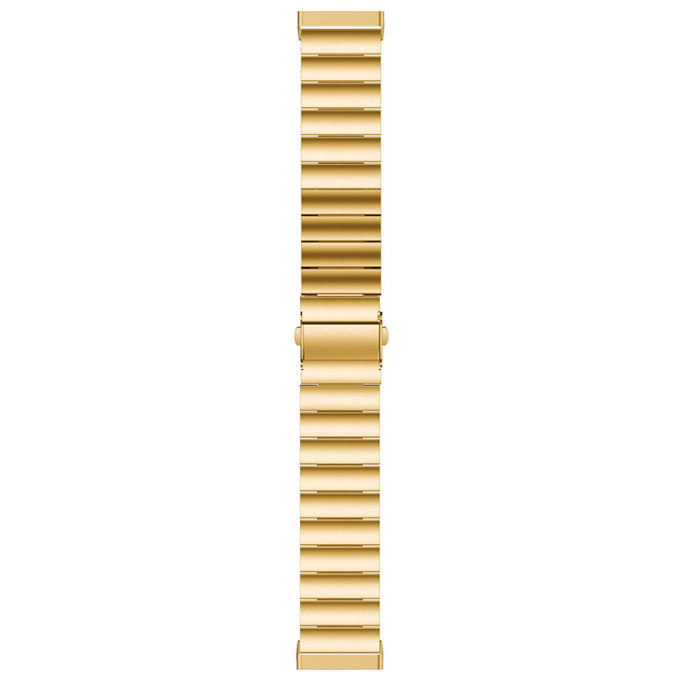 fb.m124.yg Up Yellow Gold StrapsCo Stainless Steel Metal Link Bracelet Watch Band for Fitbit Versa 3 Fitbit Sense