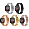 fb.m125 All Color StrapsCo Stainless Steel Watch Band Strap for Fitbit Versa 3 Fitbit Sense