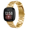 fb.m125.yg Main Yellow Gold StrapsCo Stainless Steel Watch Band Strap for Fitbit Versa 3 Fitbit Sense