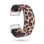 fb.ny13.101 Main Leopard StrapsCo Nylon Elastic Watch Band Strap for Fitbit Versa