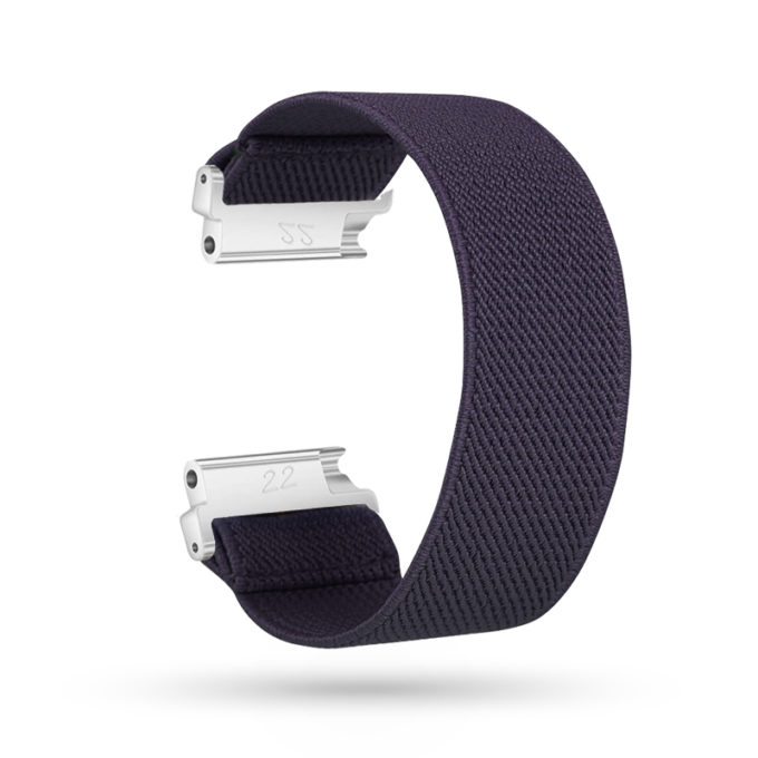 fb.ny13.117 Main Indigo Blue StrapsCo Nylon Elastic Watch Band Strap for Fitbit Versa