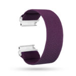 fb.ny13.118 Main Graphite StrapsCo Nylon Elastic Watch Band Strap for Fitbit Versa