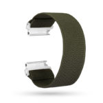 fb.ny13.120 Main Army Green StrapsCo Nylon Elastic Watch Band Strap for Fitbit Versa