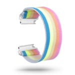 fb.ny13.128 Main Bright Rainbow StrapsCo Nylon Elastic Watch Band Strap for Fitbit Versa