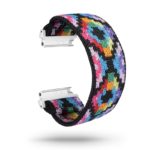 fb.ny13.138 Main Rainbow Pixels StrapsCo Nylon Elastic Watch Band Strap for Fitbit Versa