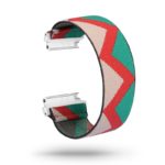 fb.ny13.139 Main Red Zigzag StrapsCo Nylon Elastic Watch Band Strap for Fitbit Versa