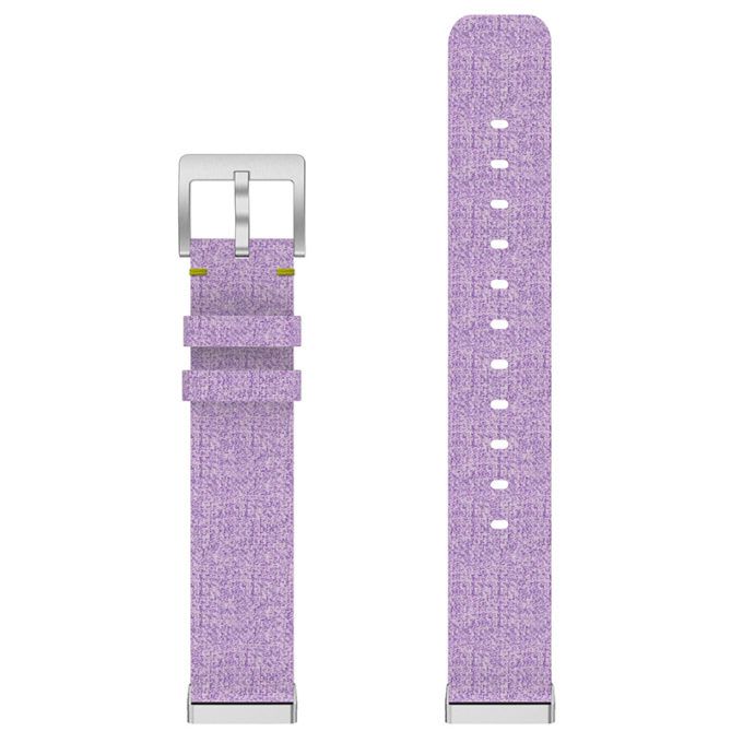 fb.ny14.18 Up Purple StrapsCo Woven Canvas Watch Band Strap for Fitbit Versa Fitbit Sense