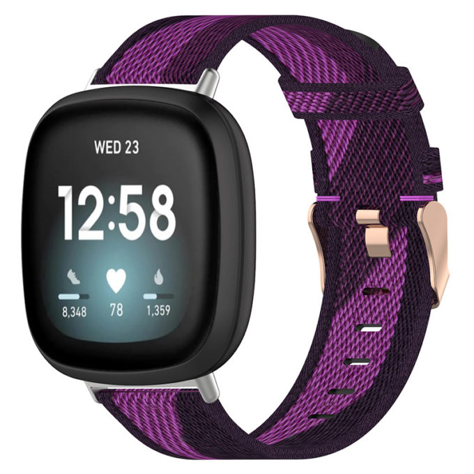 Fitbit versa 2 purple best sale rose gold