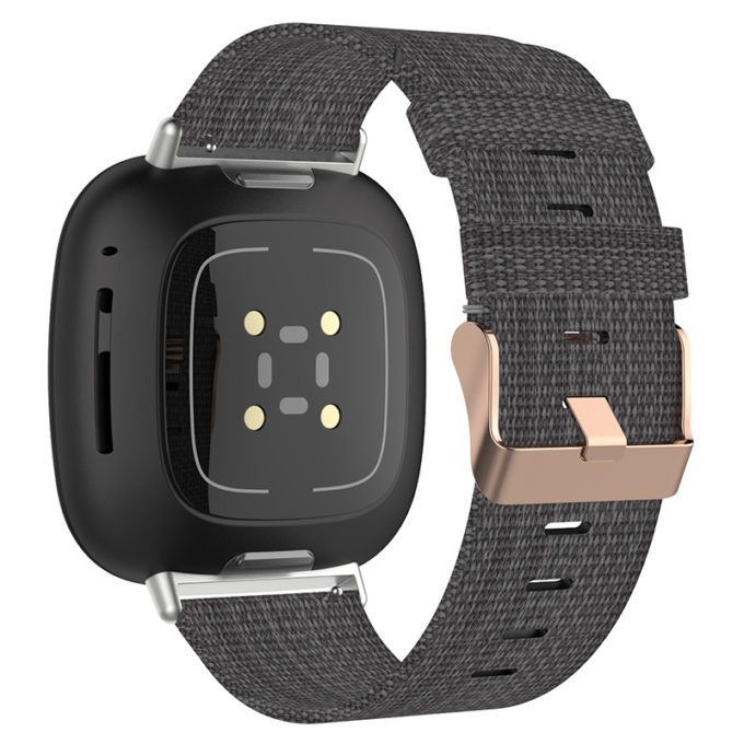 StrapsCo Woven Nylon Band for Fitbit Versa 3