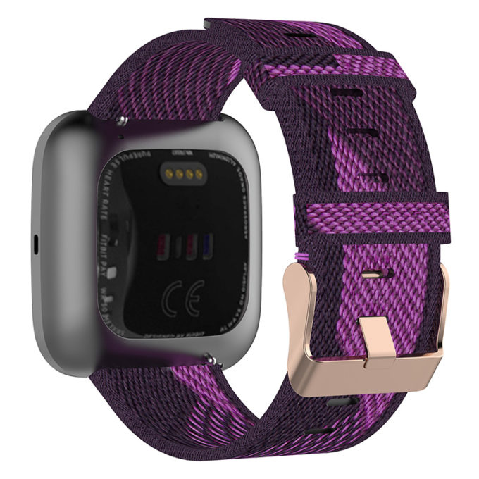 Lavender woven fitbit versa band sale