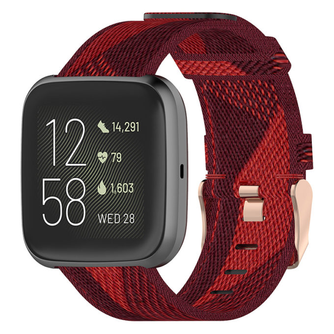 Woven Nylon Band For Fitbit Versa & Versa 2