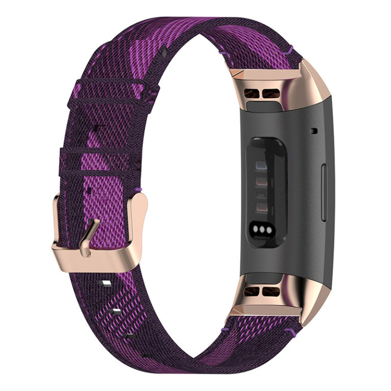 Woven Nylon Band For Fitbit Charge 4 & Charge 3 StrapsCo