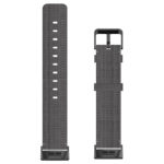fb.ny18.7 Up Grey StrapsCo Canvas Woven Watch Band Strap for Fitbit Charge 4 Charge 3