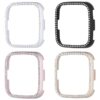 fb.pc11 All Color StrapsCo Alloy Metal Protective Case Guard w Rhinestones for Fitbit Versa
