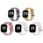 fb.r52 All Color StrapsCo Silicone Rubber Clear Glitter Watch Strap for Fitbit Versa Versa 2