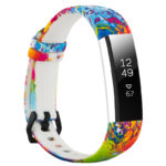 fb.r55.m Main Paint Splatter StrapsCo Patterned Silicone Rubber Watch Band Strap for Fitbit Alta Alta HR