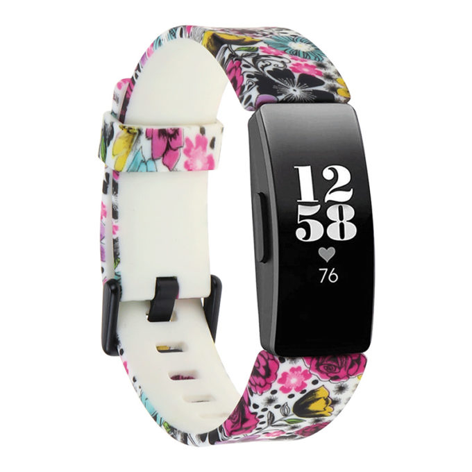 Wild Floral Silicone Watch Band