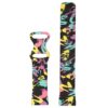 fb.r58.i Main Abstract Art StrapsCo Pattern Print Silicone Rubber Watch Band Strap for Fitbit Versa 3 Fitbit Sense