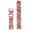 fb.r58.k Main Floral StrapsCo Pattern Print Silicone Rubber Watch Band Strap for Fitbit Versa 3 Fitbit Sense