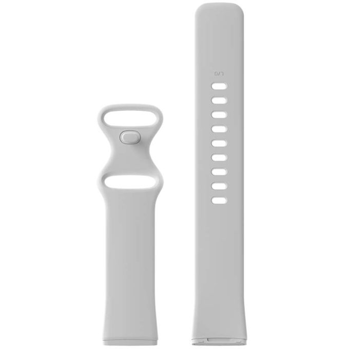 fb.r59.22 Up White StrapsCo Silicone Rubber Infinity Watch Band Strap for Fitbit Versa 3 Fitbit Sense 2