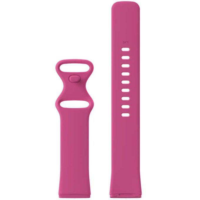 fb.r59.6a Up Rose StrapsCo Silicone Rubber Infinity Watch Band Strap for Fitbit Versa 3 Fitbit Sense