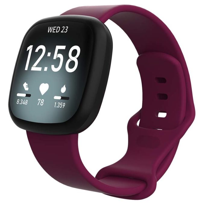 Smartwatch - FITBIT Versa 3, Rosa