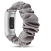 fb.w1.7 Main Grey StrapsCo Elastic Scrunchie Watch Band Strap for Fitbit Charge 4 Charge 3