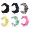 fb.w4 All Color StrapsCo Nylon Elastic Scrunchie Watch Band Strap for Fitbit Versa 2 Fitbit Versa
