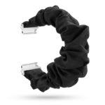 fb.w4.1 Main Black StrapsCo Nylon Elastic Scrunchie Watch Band Strap for Fitbit Versa 2 Fitbit Versa