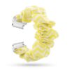 fb.w4.10.22 Main Yellow White StrapsCo Nylon Elastic Scrunchie Watch Band for Fitbit Versa 2 Fitbit Versa