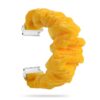 fb.w5.10 Main Yellow StrapsCo Fuzzy Nylon Elastic Scrunchie Watch Band Strap for Fitbit Versa 3 Versa 2