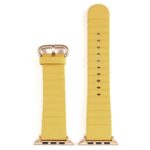 a.l13.10 Up Yellow StrapsCo Genuine Leather Link Band Strap for Apple Watch 38mm 40mm 42mm 44mm