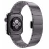 a.m20.mb Back Black StrapsCo Stainless Steel Metal Link Bracelet Band Strap for Apple Watch 38mm 40mm 42mm 44mm