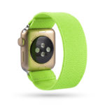 A.ny5.105 Main Lime Green StrapsCo Nylon Elastic Band Strap For Apple Watch 38mm 40mm 42mm 44mm