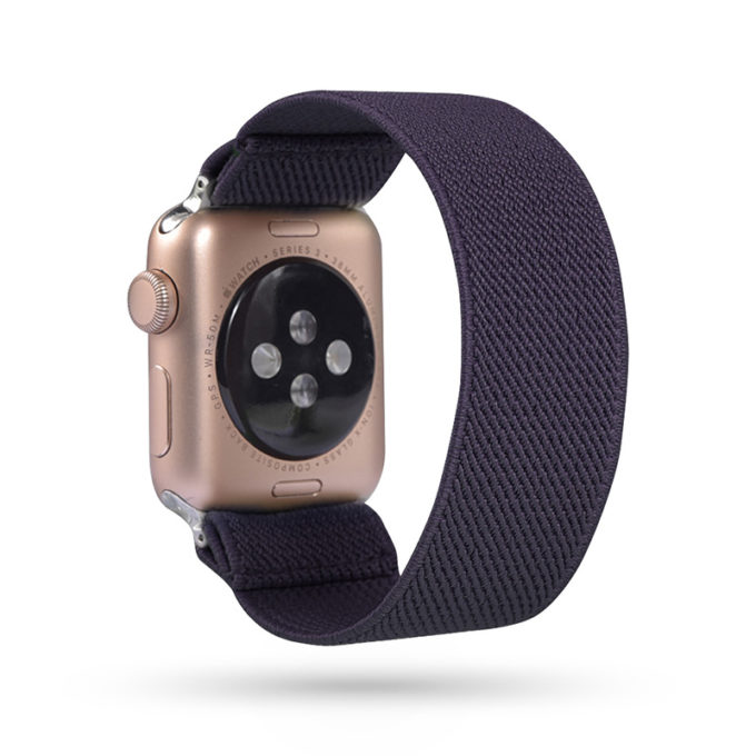 Blue & Pink Nylon Apple Watch Band | Southern Straps 41mm - 38mm / Black