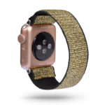 A.ny5.134 Main Gold Sparkles StrapsCo Nylon Elastic Band Strap For Apple Watch 38mm 40mm 42mm 44mm (34)
