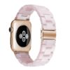 a.w4.13 Back Pink StrapsCo Marble Band Strap for Apple Watch 38mm 40mm 42mm 44mm