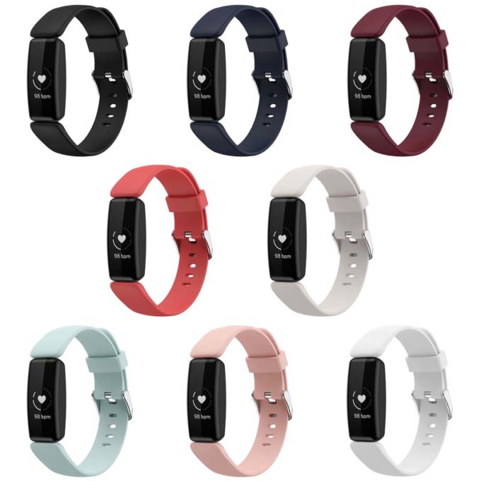 Buy Silicone Sport Bracelet Fitbit Inspire 3 - Red