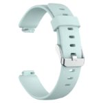 fb.r60.11 Back Pale Green StrapsCo Smooth Soft Silicone Rubber Watch Band Strap for Fitbit Inspire 2