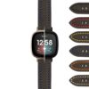 fb.sn .st25 StrapsCo Heavy Duty Carbon Fiber Strap for Fitbit Sense