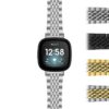 fb.v3.m.bd1 StrapsCo Beads of Rice Bracelet for Fitbit Versa 3