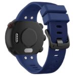 g.r53.5 Back Blue StrapsCo Silicone Rubber Watch Band Strap for Garmin Forerunner 45 45S Swim 2