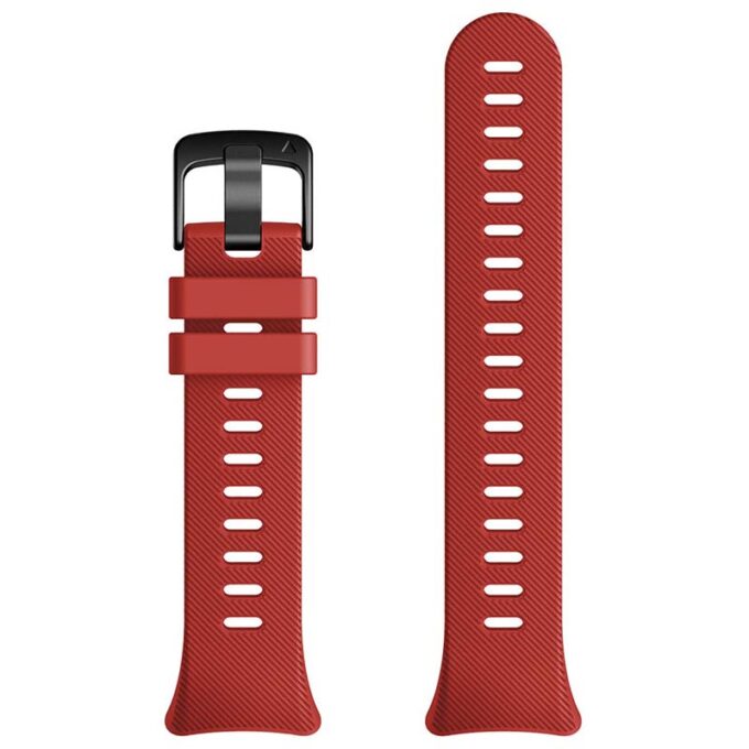 g.r53.6 Up Red StrapsCo Silicone Rubber Watch Band Strap for Garmin Forerunner 45 45S Swim 2