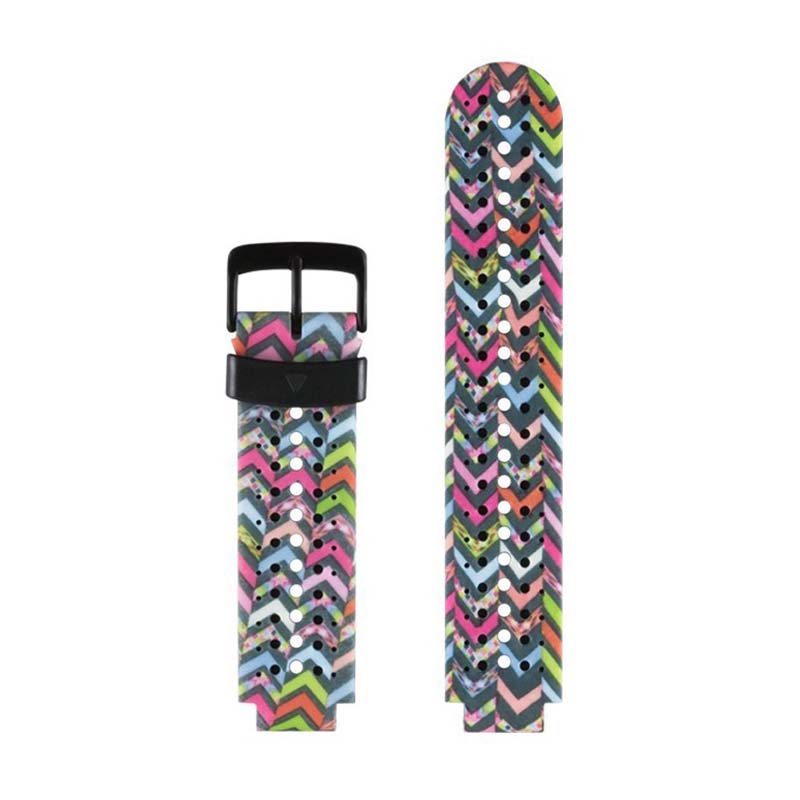 g.r54.a Main Colorful Chevron StrapsCo Print Silicone Rubber Watch Band Strap for Garmin Forerunner 235 630 Approach S5 S6