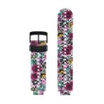 g.r54.c Main White Floral StrapsCo Print Silicone Rubber Watch Band Strap for Garmin Forerunner 235 630 Approach S5 S6