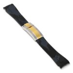 r.rx7 .7.ss .yg Angle Grey Camo Silver Yellow Gold Clasp StrapsCo Fitted Camo Rubber Watch Band Strap