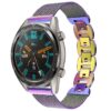 s.m17.abc .10 Main Opal Yellow StrapsCo Metal Link Mesh Watch Band Strap for Samsung Galaxy Watch 3 45mm Watch 46mm 22mm
