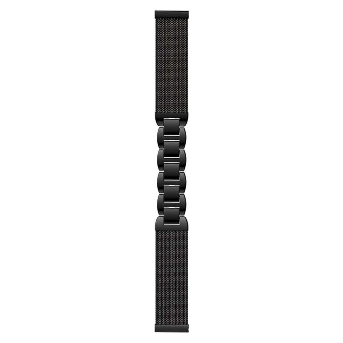 s.m17.mb Up Black StrapsCo Metal Link Mesh Watch Band Strap for Samsung Galaxy Watch 3 45mm Watch 46mm 22mm