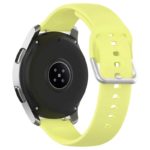 S.r20.10 Back Yellow StrapsCo Buckle And Tuck Silicone Rubber Watch Band Strap For Samsung Galaxy Watch Active Gear 20mm 22mm