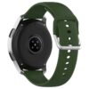 S.r20.11 Back Army Green StrapsCo Buckle And Tuck Silicone Rubber Watch Band Strap For Samsung Galaxy Watch Active Gear 20mm 22mm